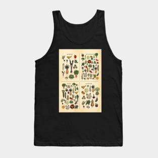 American Midwest Seasonal Fruit and Vegetable chart Tank Top